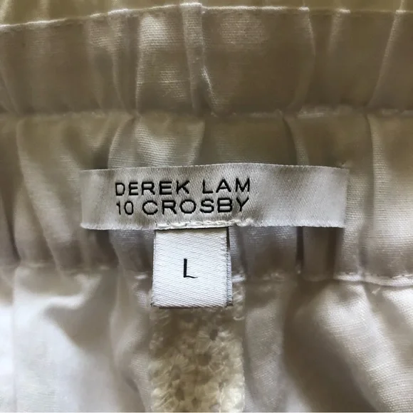 Derek Lam 10 Crosby Eyelet Textured Shorts - Picture 5 of 7